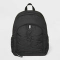 Art class Kids 16" Bungee Backpack Black Adjustable Strap Size 16"