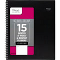 Mead 2025 Weekly Monthly Planner 15-Month Large 8.5x11 Black