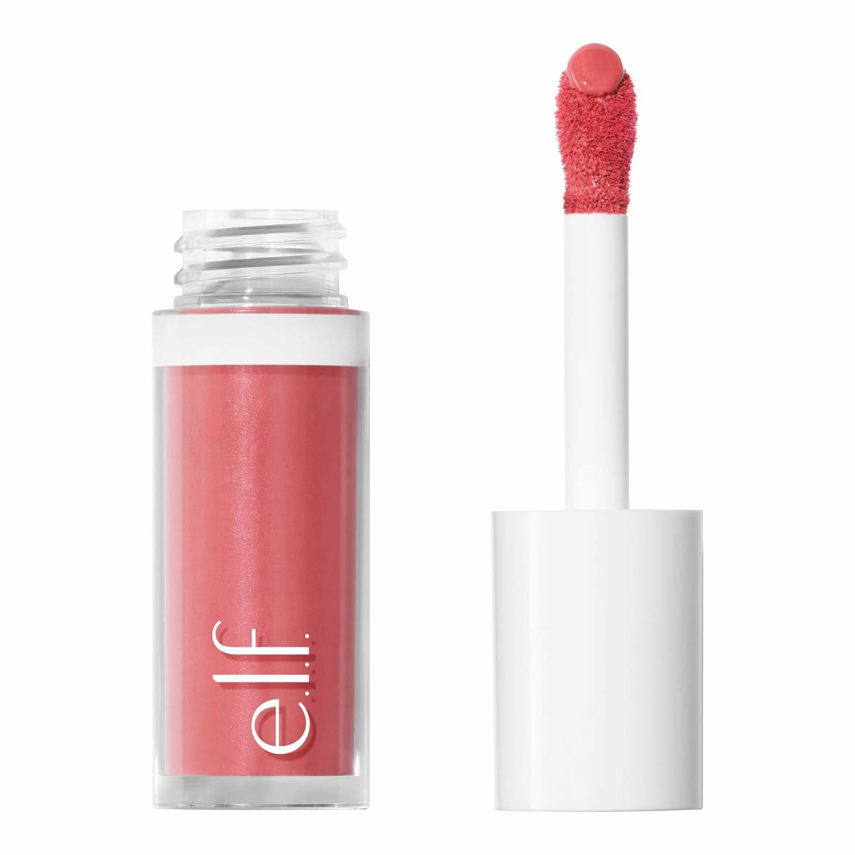 [Like New] e.l.f. Camo Liquid Blush 0.13 Fl Oz High-Pigment Soft Dewy Cheeky Lychee
