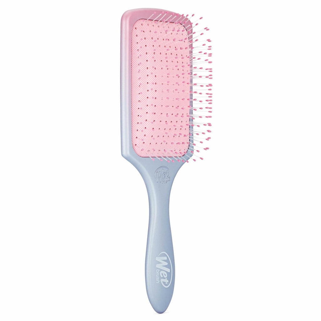 Wet Brush Paddle Detangler Hair Brush Pink/Purple Feel Good Ombre