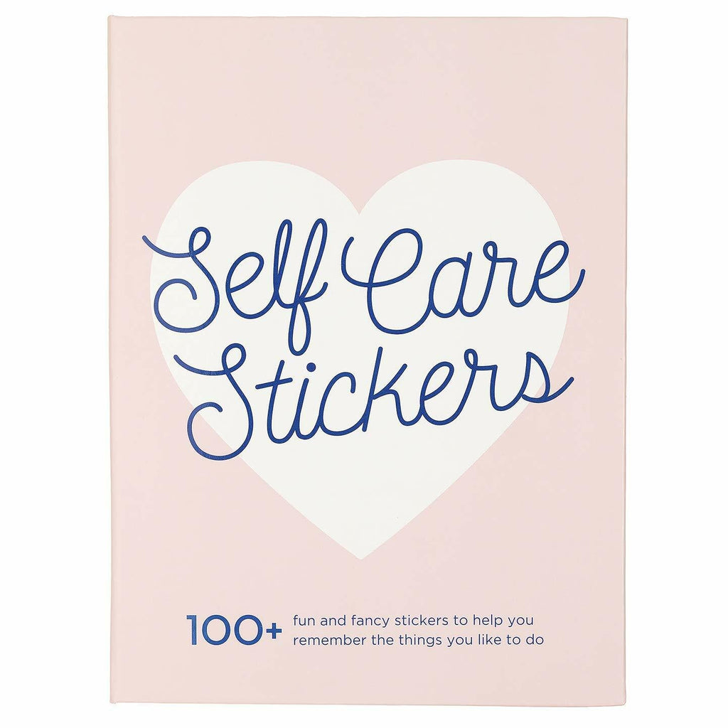 [Like New] WORLD TRAVELER Self Care Sticker Book Folio Hardcover 5x7 Art Stickers