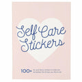 [Like New] WORLD TRAVELER Self Care Sticker Book Folio Hardcover 5x7 Art Stickers