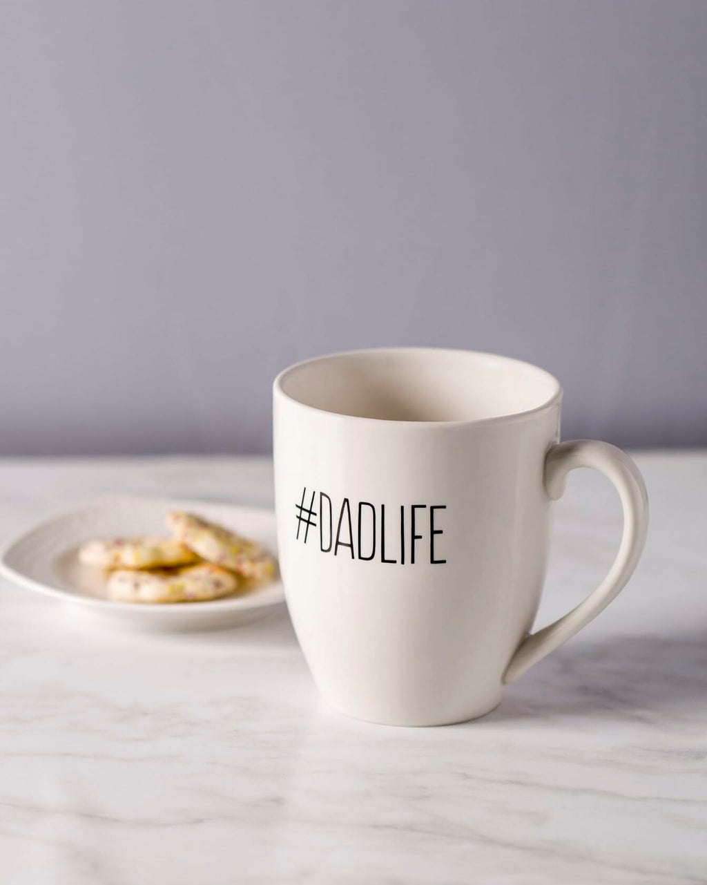 Pearhead #Dadlife Ceramic Mug 16oz Father's Day Gift Novelty Kitchen