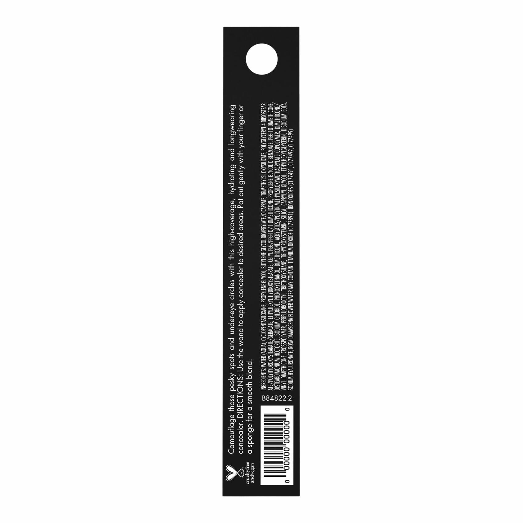 e.l.f. Hydrating Camo Concealer Medium Neutral Full Coverage Satin Finish