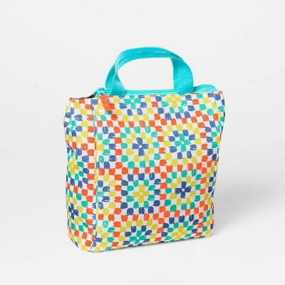 Cat & Jack Kids Lunch Bag Insulated Tote Granny Smith Green