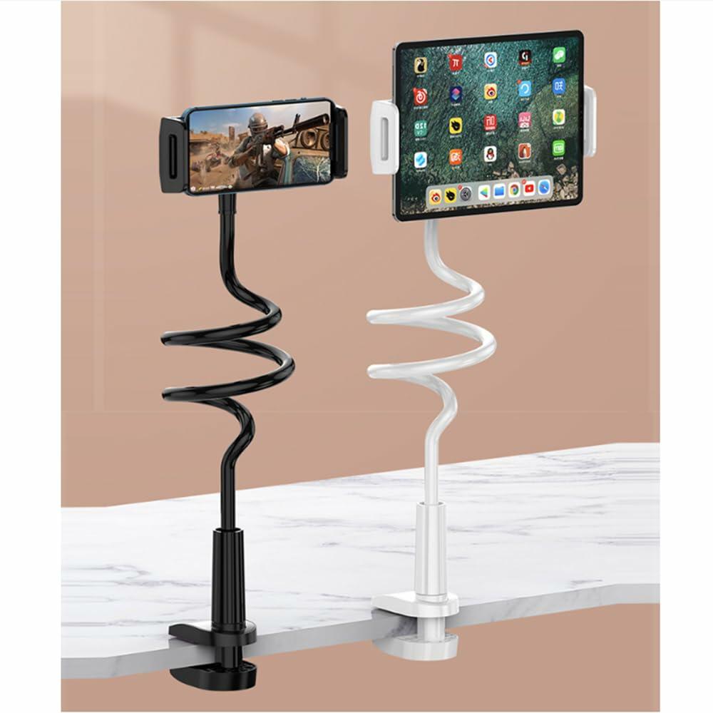 [Like New] 360° Adjustable Tablet Stand Gooseneck Arm for 4.7-12.9" Devices Black