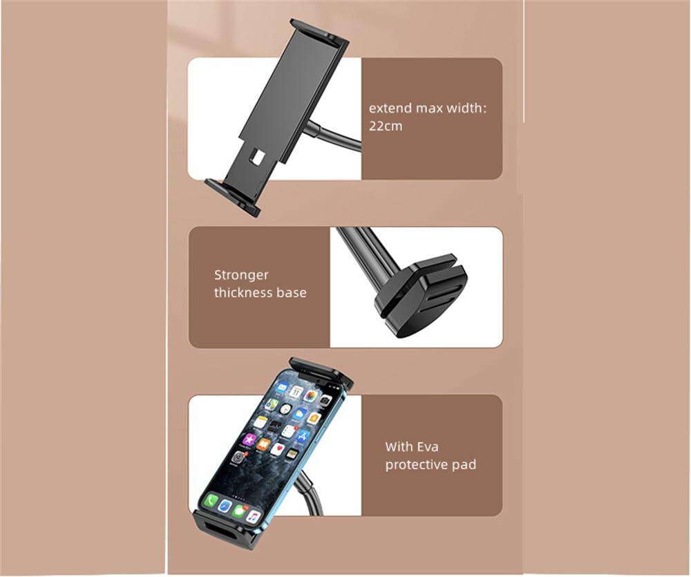 [Like New] 360° Adjustable Tablet Stand Gooseneck Arm for 4.7-12.9" Devices Black