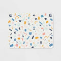 Pillowfort Kids Plastic Placemat 18x14 Multicolor Rectangle Toddler