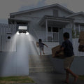 Outdoor PIR Motion Sensor Dusk To Dawn Solar Wall Lamps IP65 Waterproof