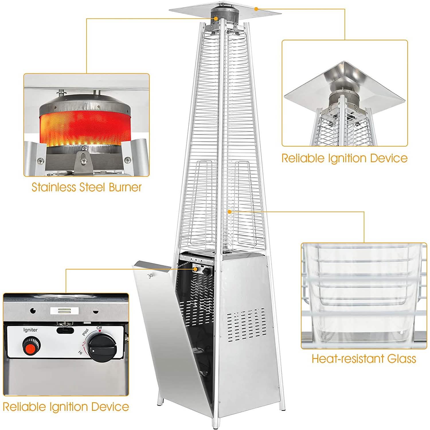 Outdoor Propane Patio Heater