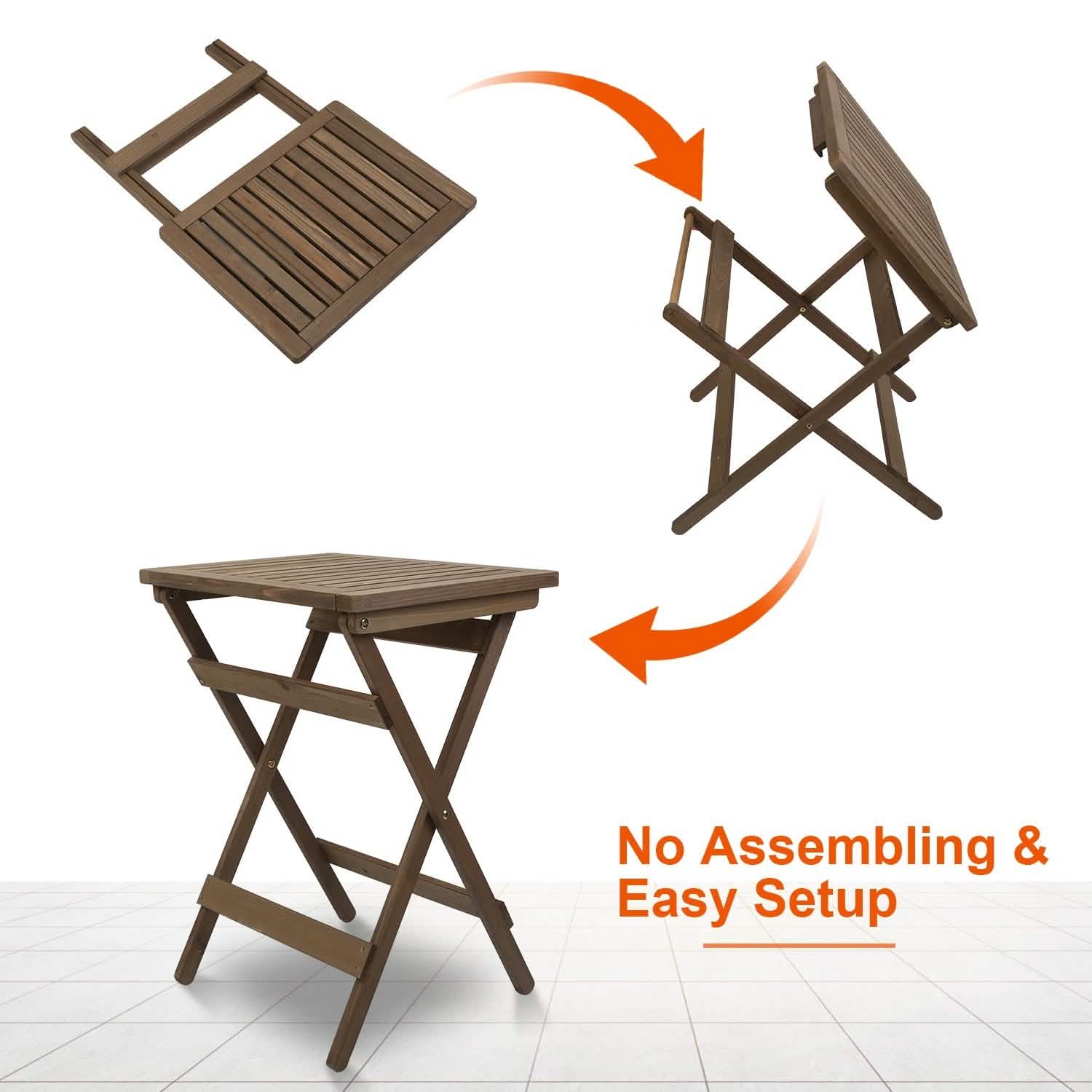 Outdoor Side Table Portable Folding Table
