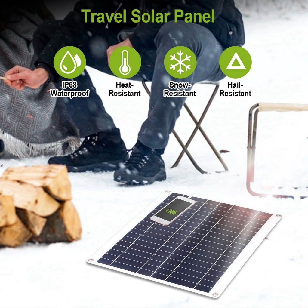 Outdoor Solar Panel 12V 25W Car Battery Charger
