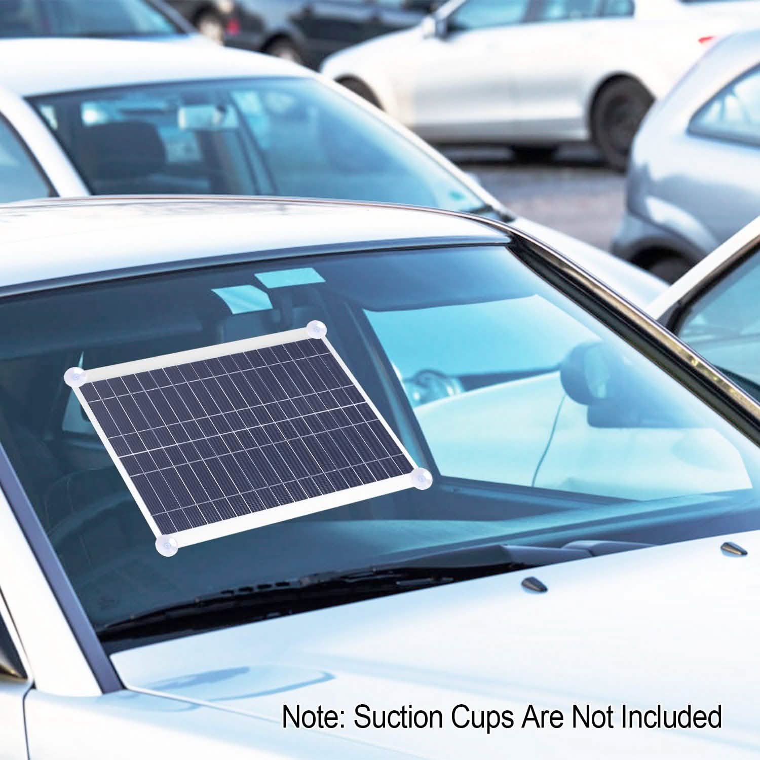 Outdoor Solar Panel 12V 25W Car Battery Charger