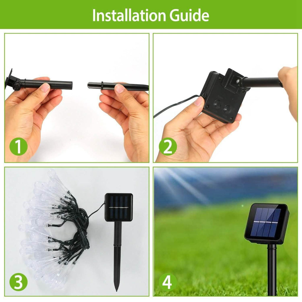 Outdoor Solar String Lights