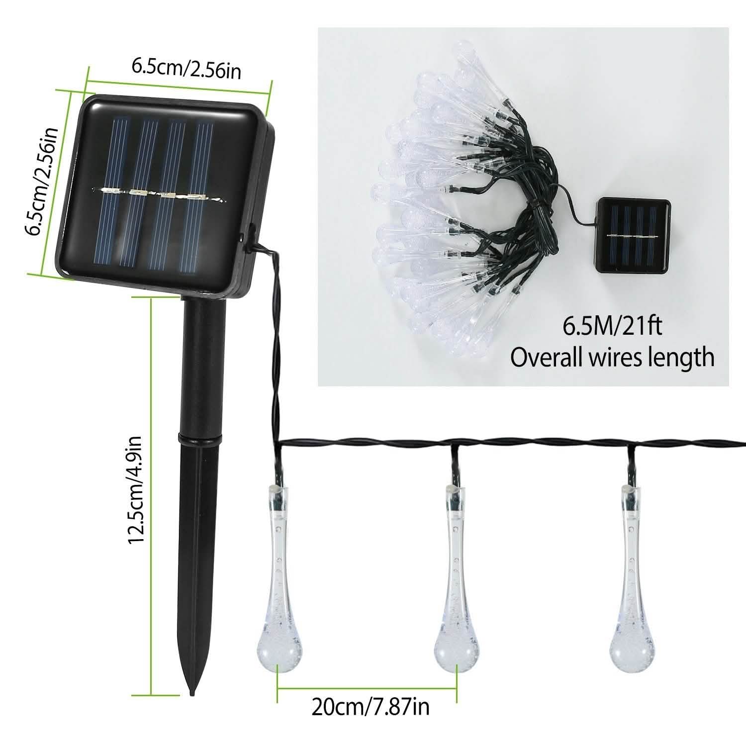 Outdoor Solar String Lights