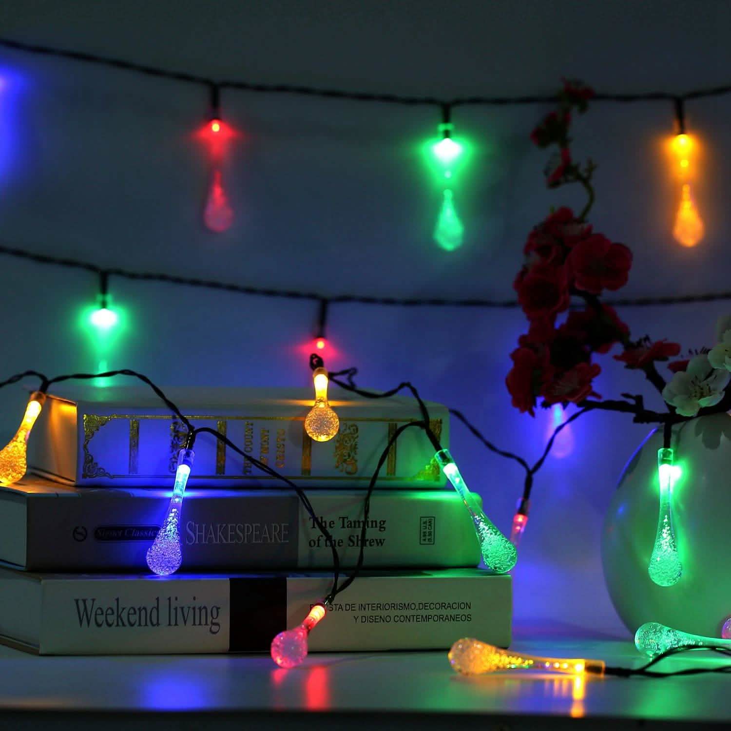 Outdoor Solar String Lights