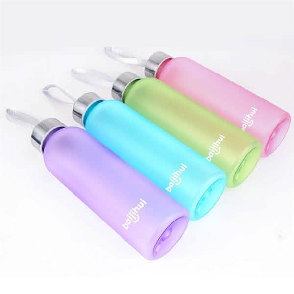 Outdoor Sports Portable Frosted Water Bottle