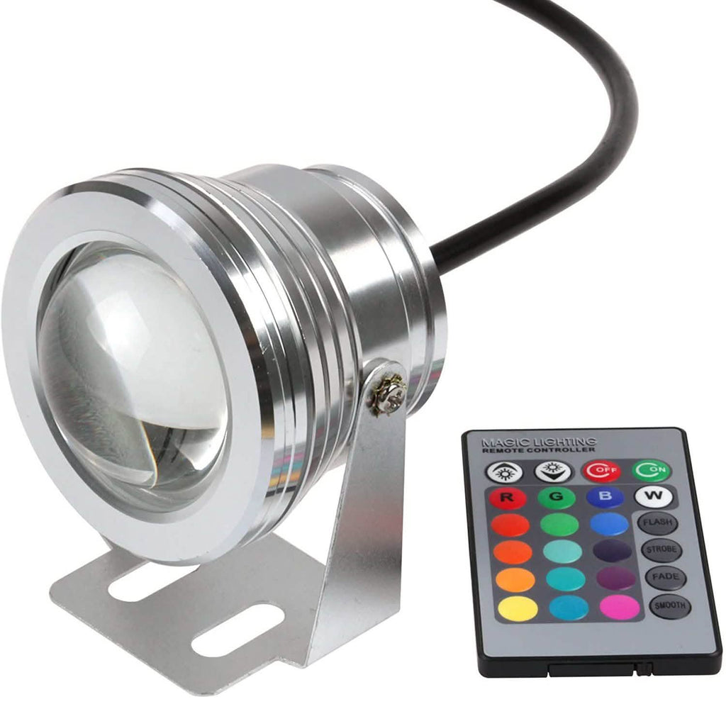 Outdoor Submersible Lights Remote-Controlled RGB 12 V LED Beads