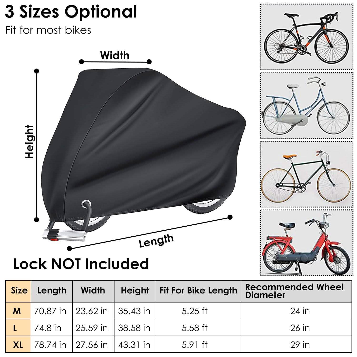 Outdoor Waterproof Bike Cover