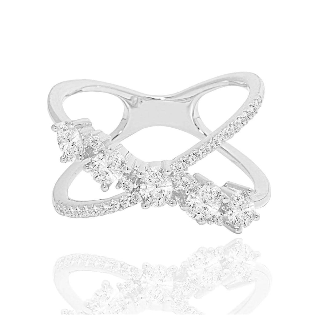 Oval Design Mini X Ring
