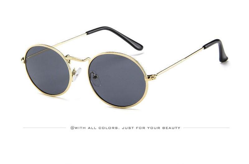 Oval Sunglasses Vintage Retro Sunglasses Designer Glasses for Women Men Oval Shape Sunglasses For Women/Men  Popular Luxury Round Shape  Sunglasses