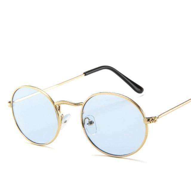 Oval Sunglasses Vintage Retro Sunglasses Designer Glasses for Women Men Oval Shape Sunglasses For Women/Men  Popular Luxury Round Shape  Sunglasses