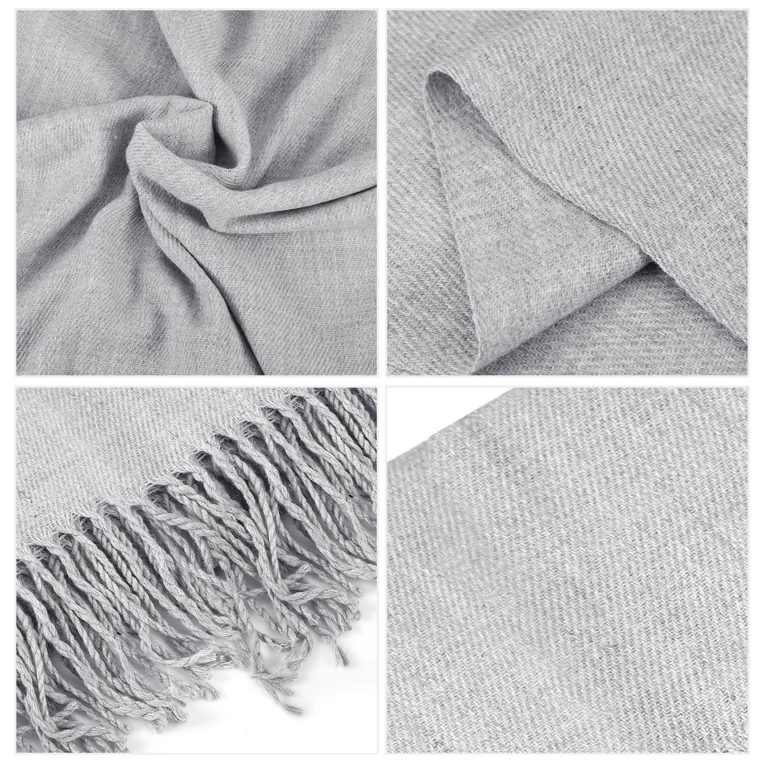 Oversize Cashmere Wool Shawl Wrap Blanket