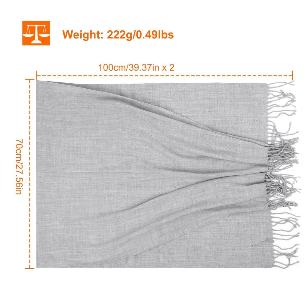 Oversize Cashmere Wool Shawl Wrap Blanket