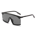 Oversized Shield Sunglasses for Women Men Square Rimless Fashion Shades Sunglasses For Women & Men Elegant Shades For Women Popular Oversized Festival Trendy Sunglasses For Men & Women