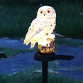 Owl Solar LED Lights with Decorative Stake