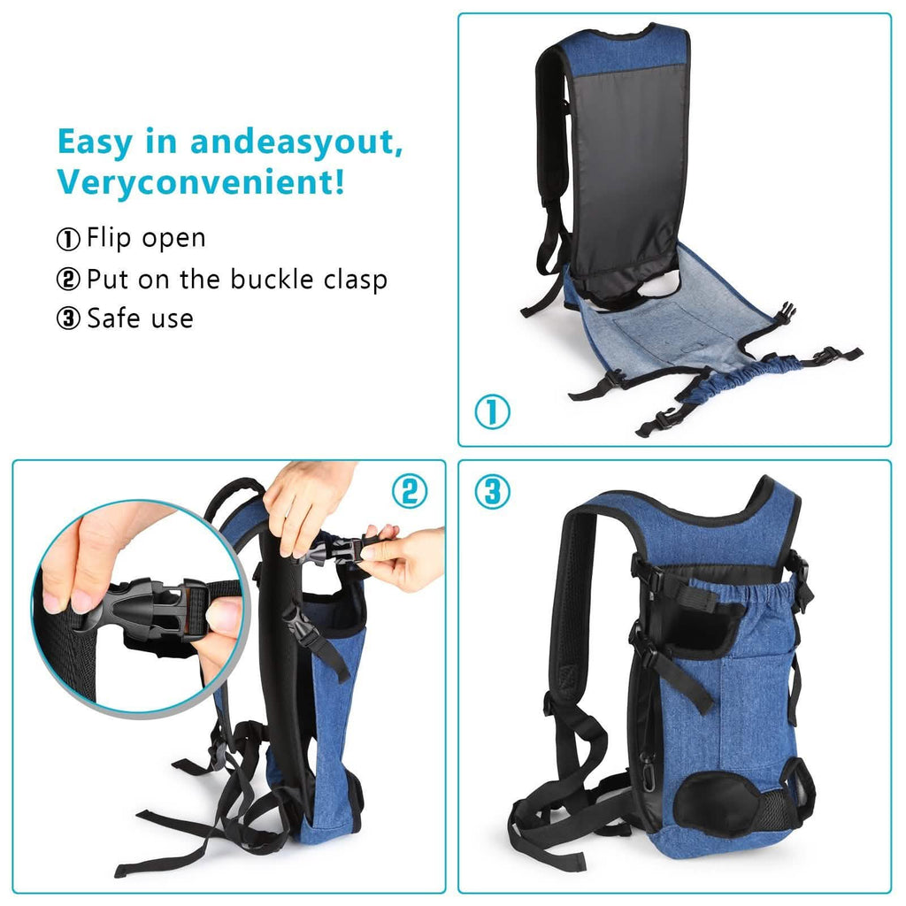 Ownpets Legs Out Front Dog Carrier