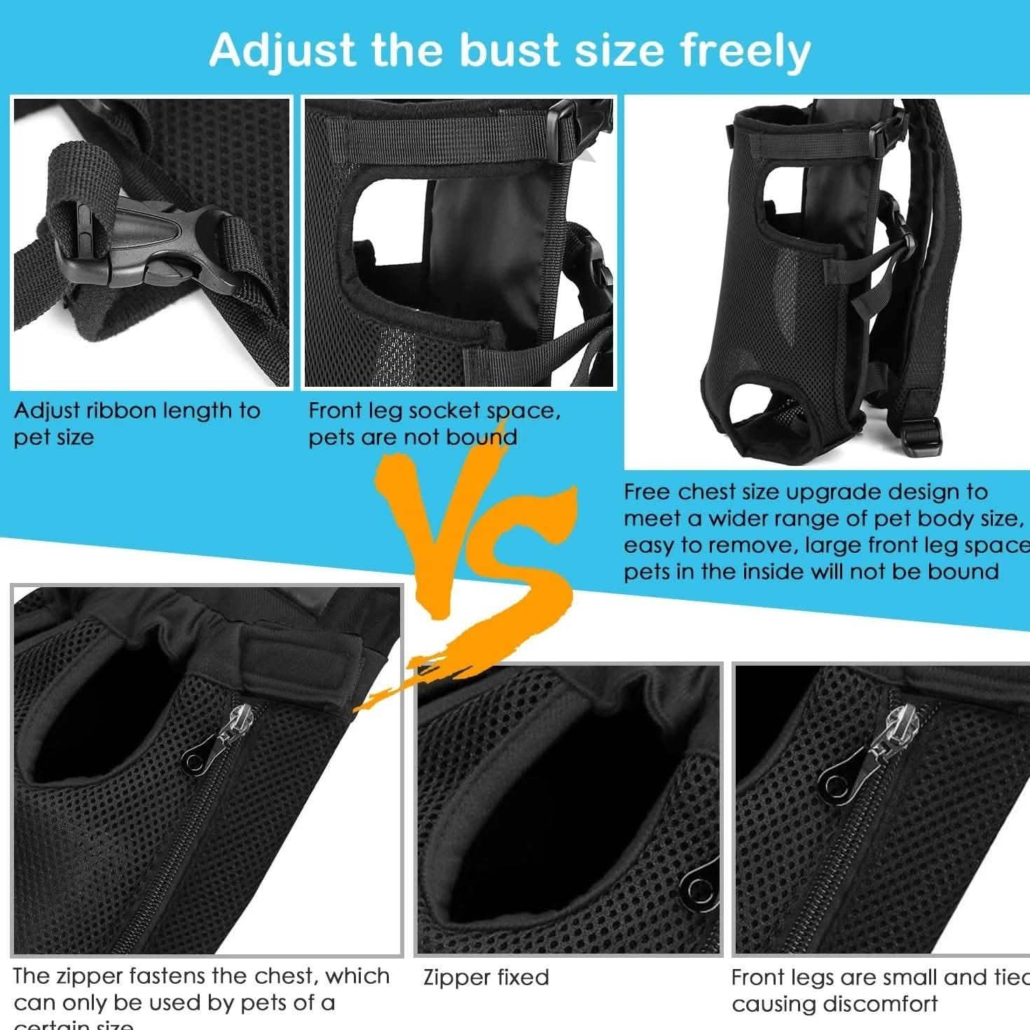Ownpets Legs Out Front Dog Carrier