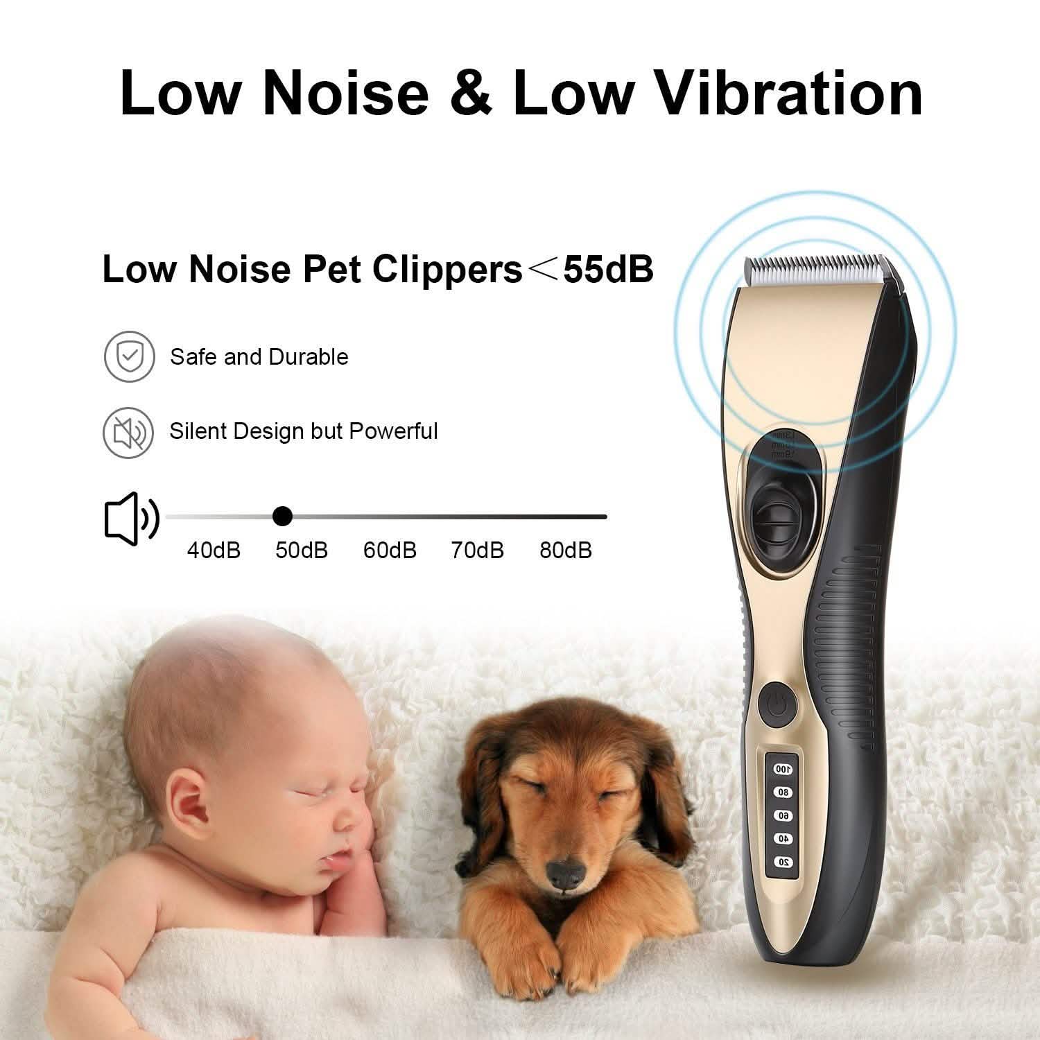 OWNPETS Pet Hair Clipper Set