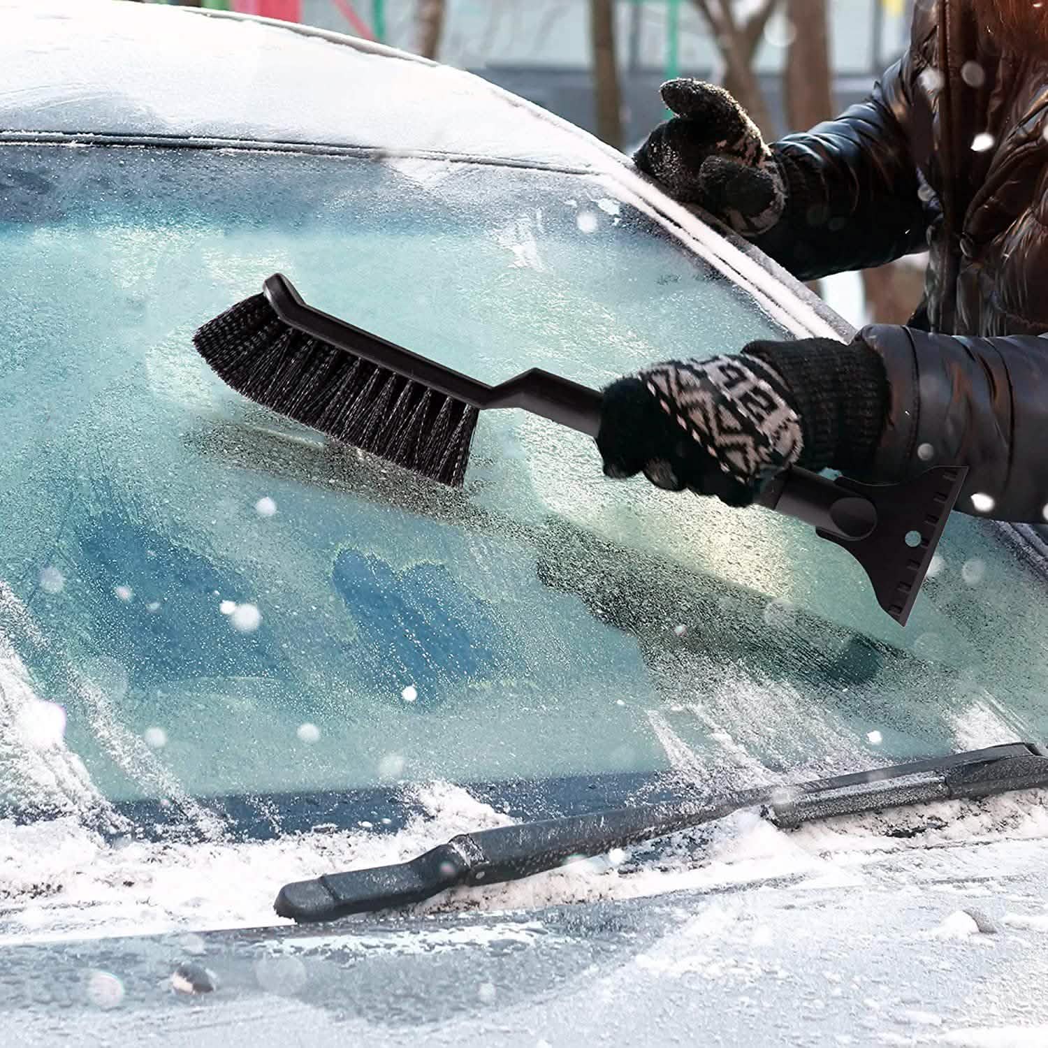 OxGord 2-in-1 Ice Scraper & Snow Brush