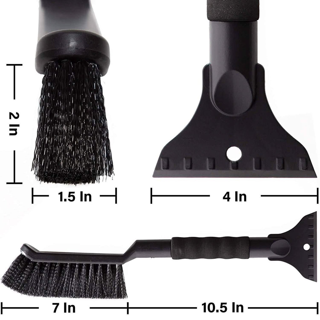 OxGord 2-in-1 Ice Scraper & Snow Brush