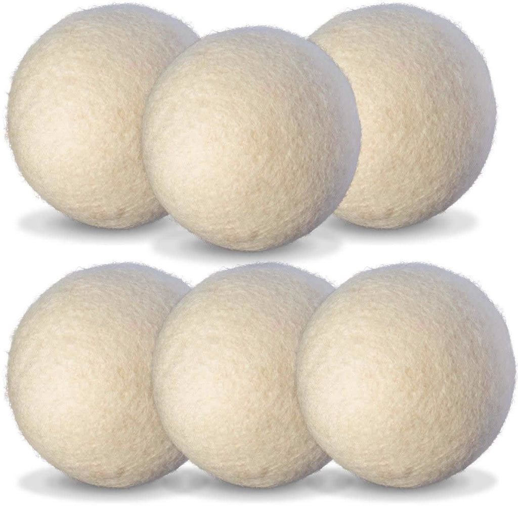 OxGord Wool Dryer Balls XL for Natural Fabric Softener