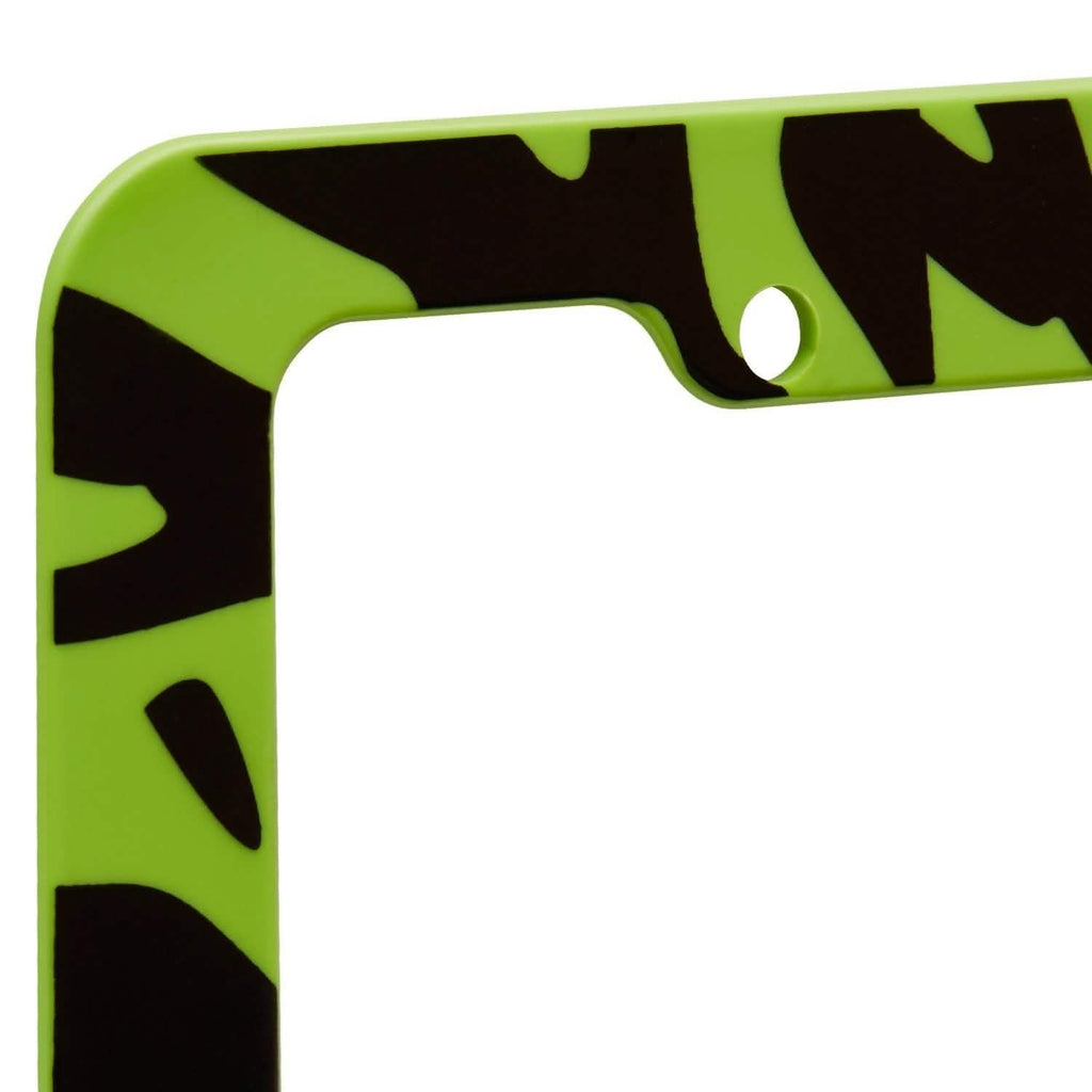 OxGord Zebra License Plate Frame