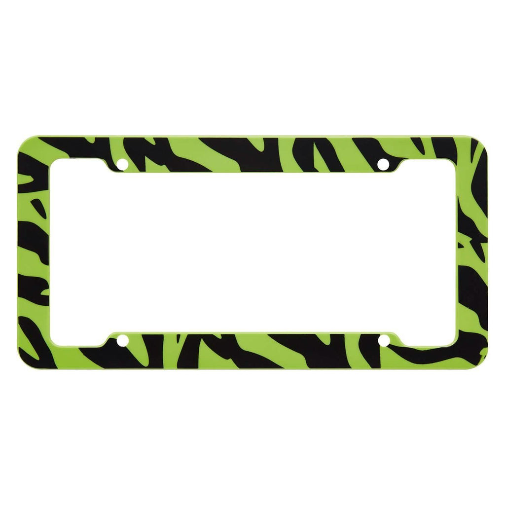 OxGord Zebra License Plate Frame