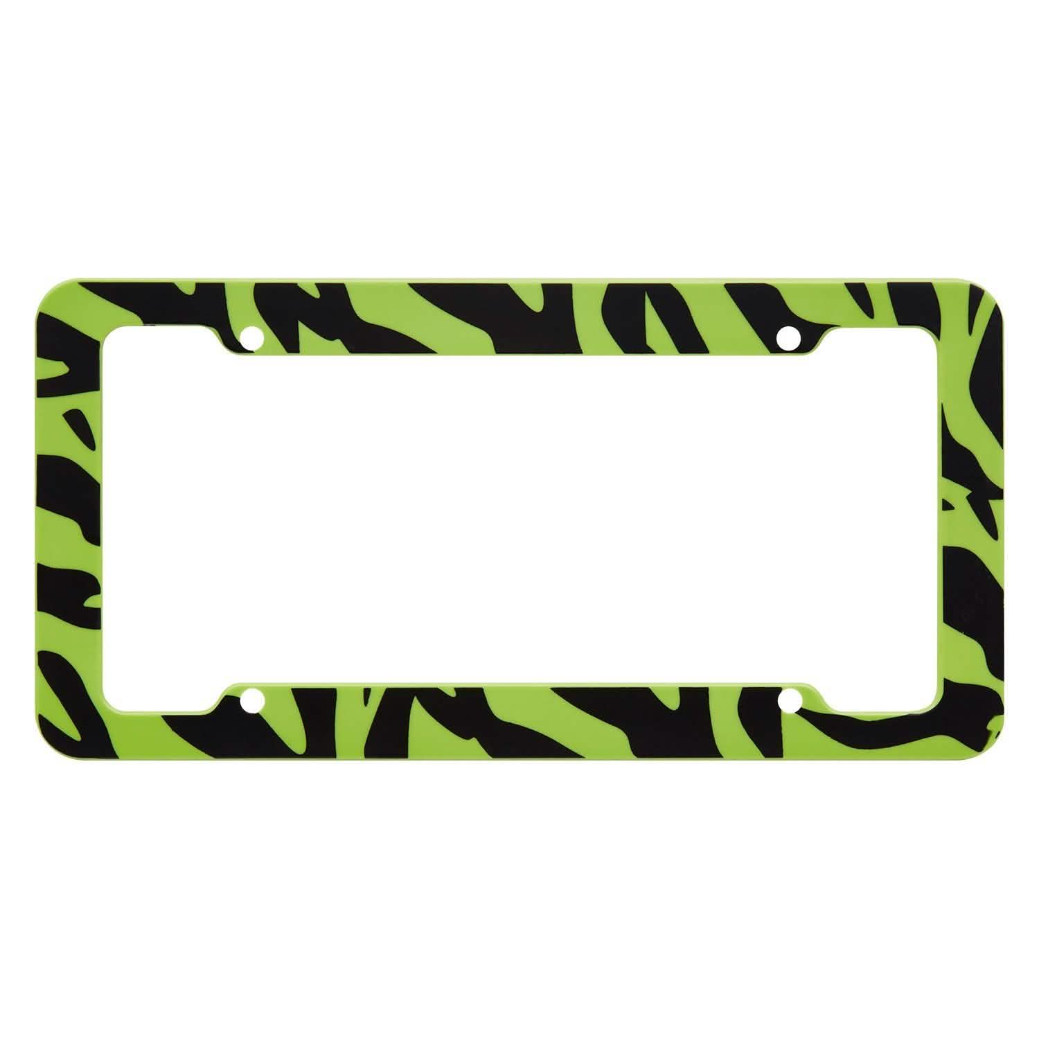 OxGord Zebra License Plate Frame