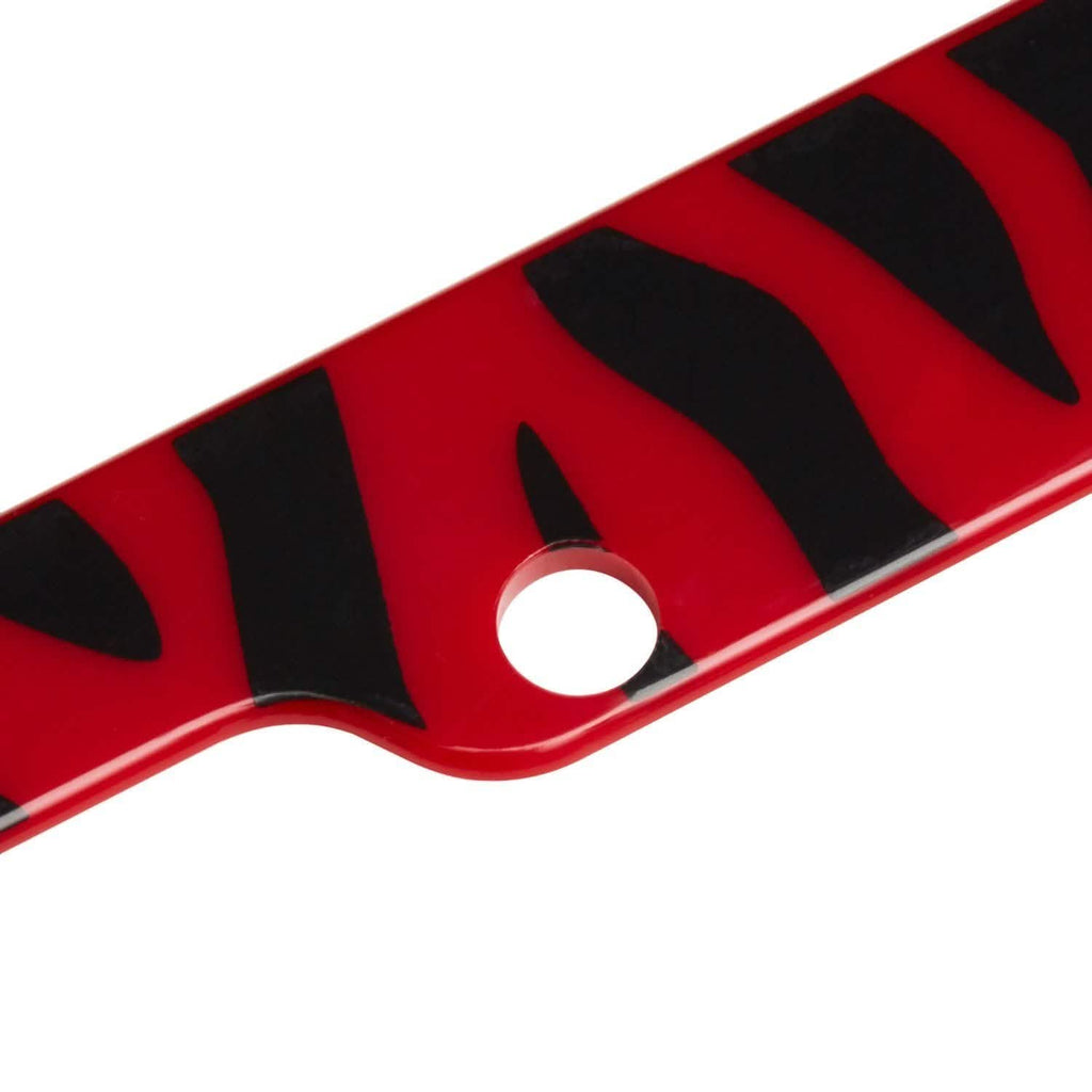 OxGord Zebra License Plate Frame