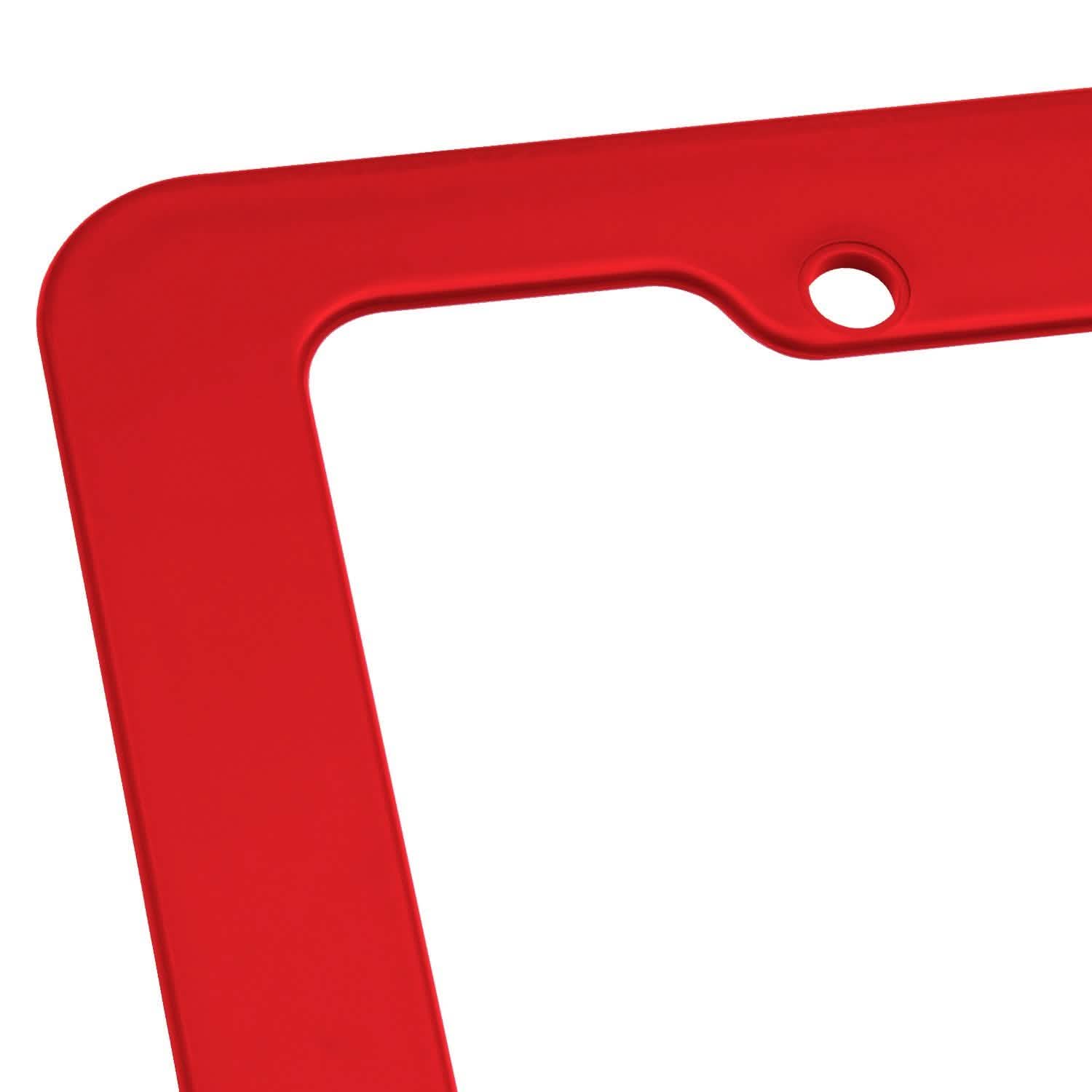 OxGord Zebra License Plate Frame
