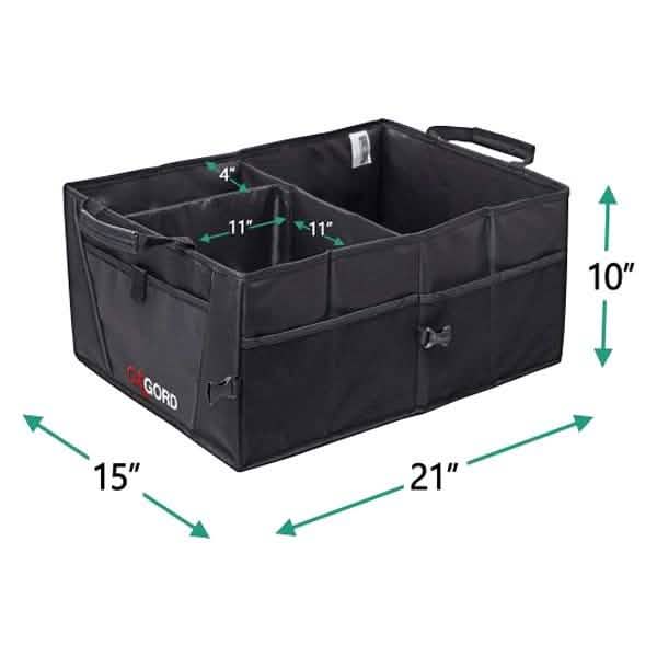 OxGord® Black Trunk Organizer Caddy