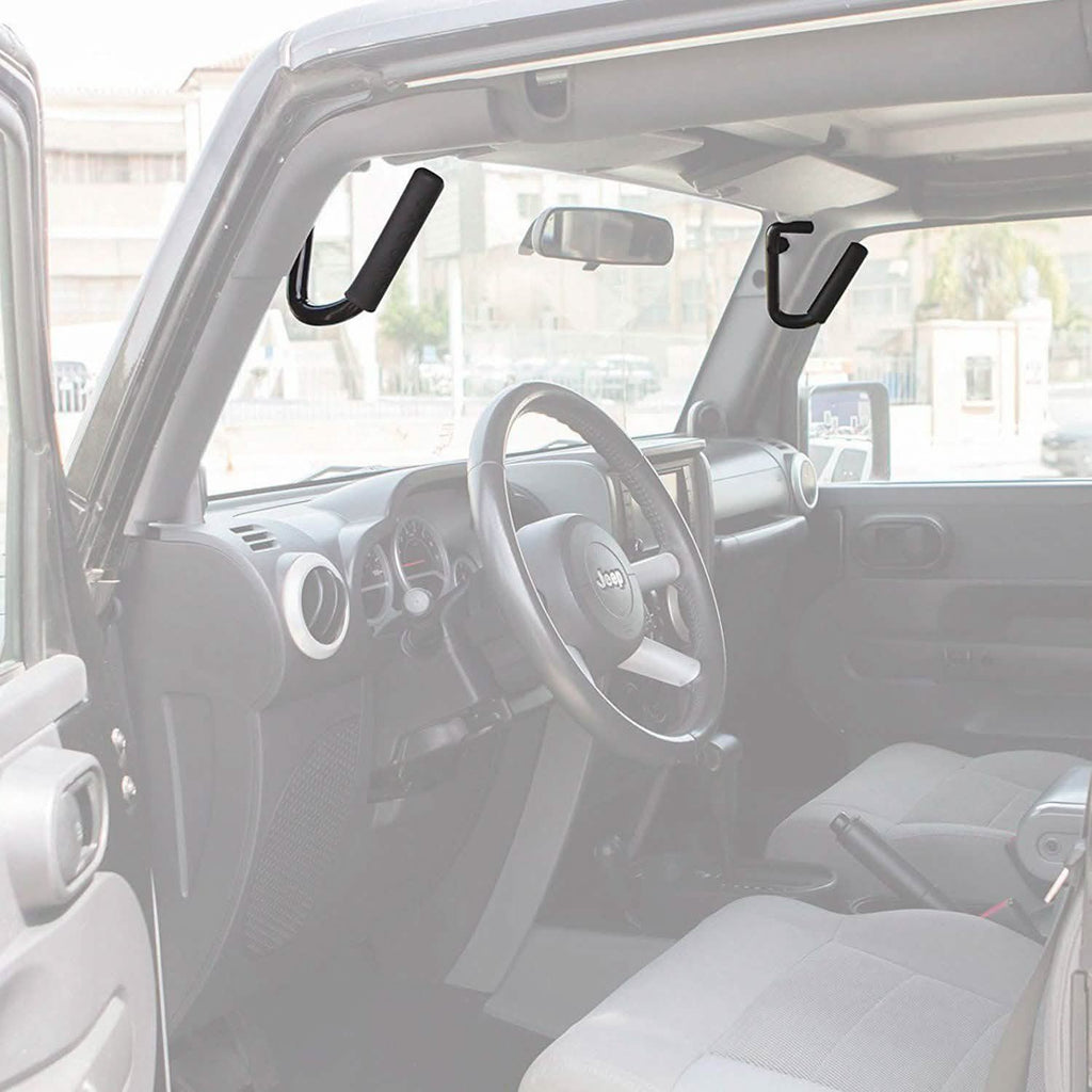 OxGord® GBHD-JP01 - Front Grab Handles with Grip Roll Bar