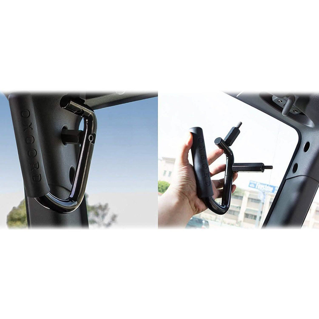 OxGord® GBHD-JP01 - Front Grab Handles with Grip Roll Bar