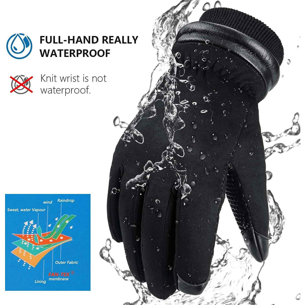 OZERO Waterproof Winter Gloves