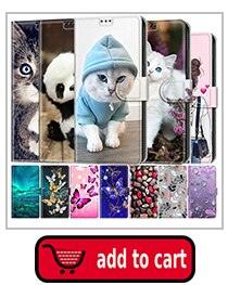 Painted Leather Flip Phone Case For Xiaomi Redmi 8 9 9A 9C 9T Redmi 10 Lion Cat Butterfly Wallet Card Holder Stand Book Cover Colorful PU Leather Wallet Flip Cover Shockproof Card Slots Holder Side Pocket Magnetic Closure Stylish Case