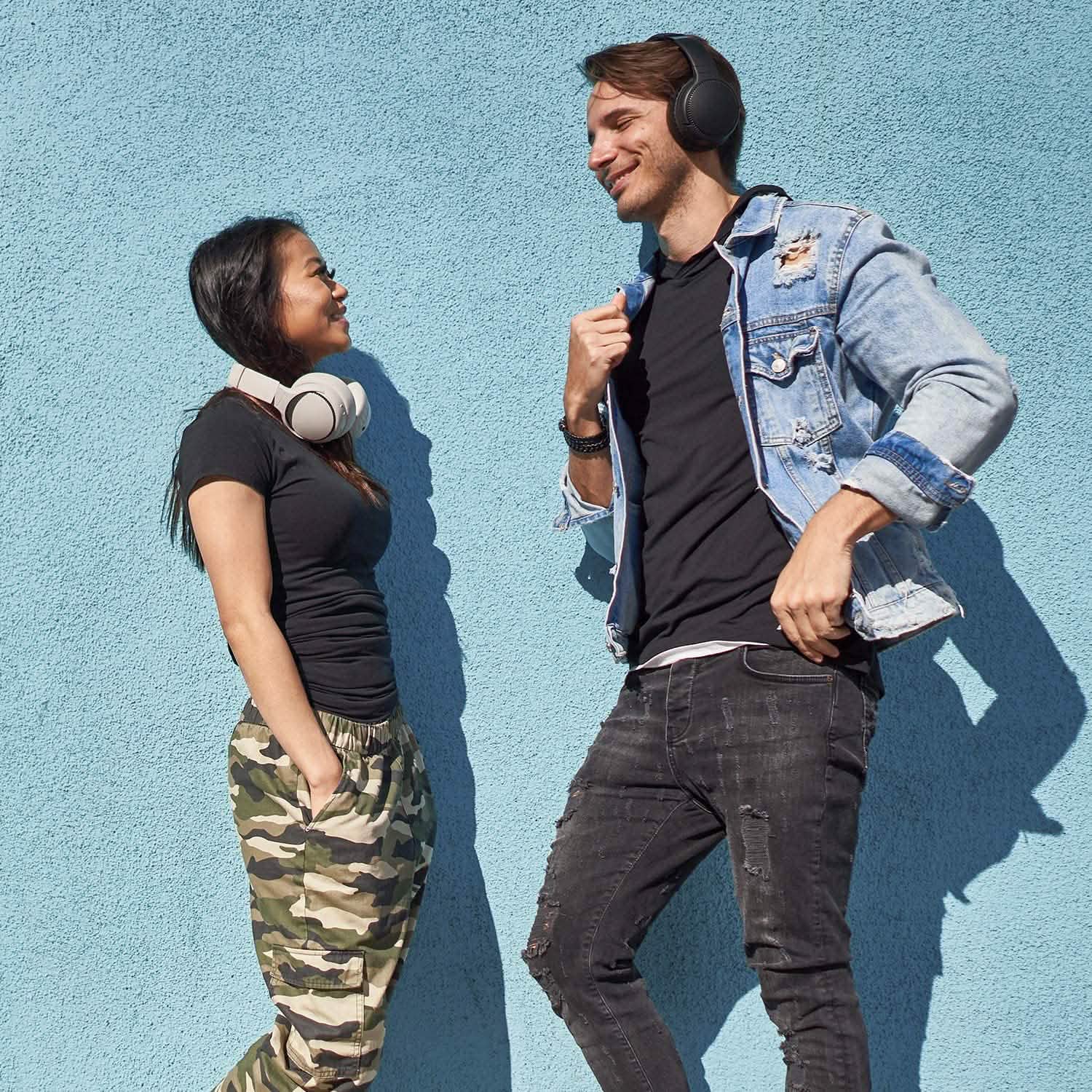 Panasonic RB-M300B Deep Bass Wireless Bluetooth Immersive Headphones