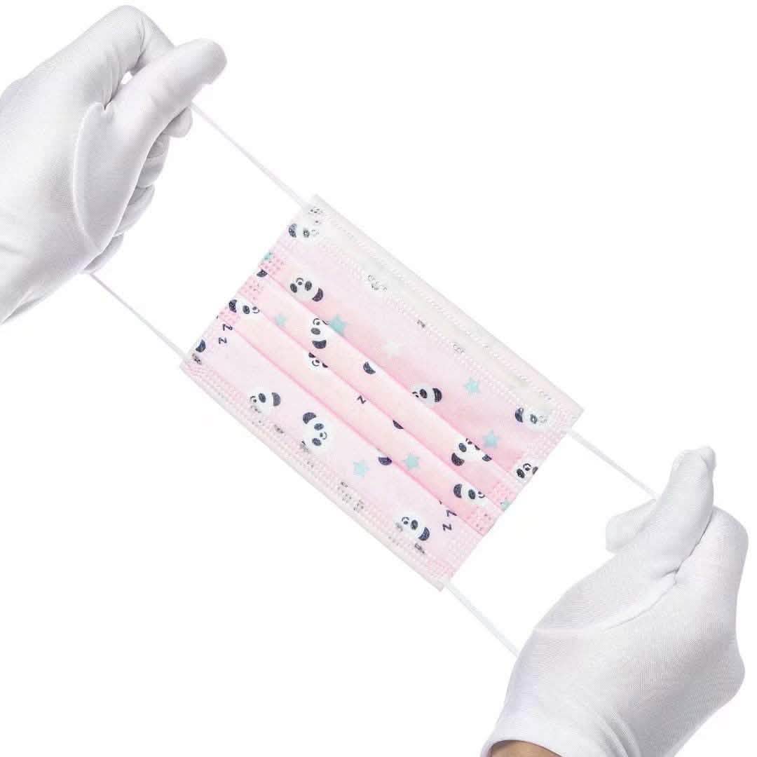 Panda Print Children's Mask
