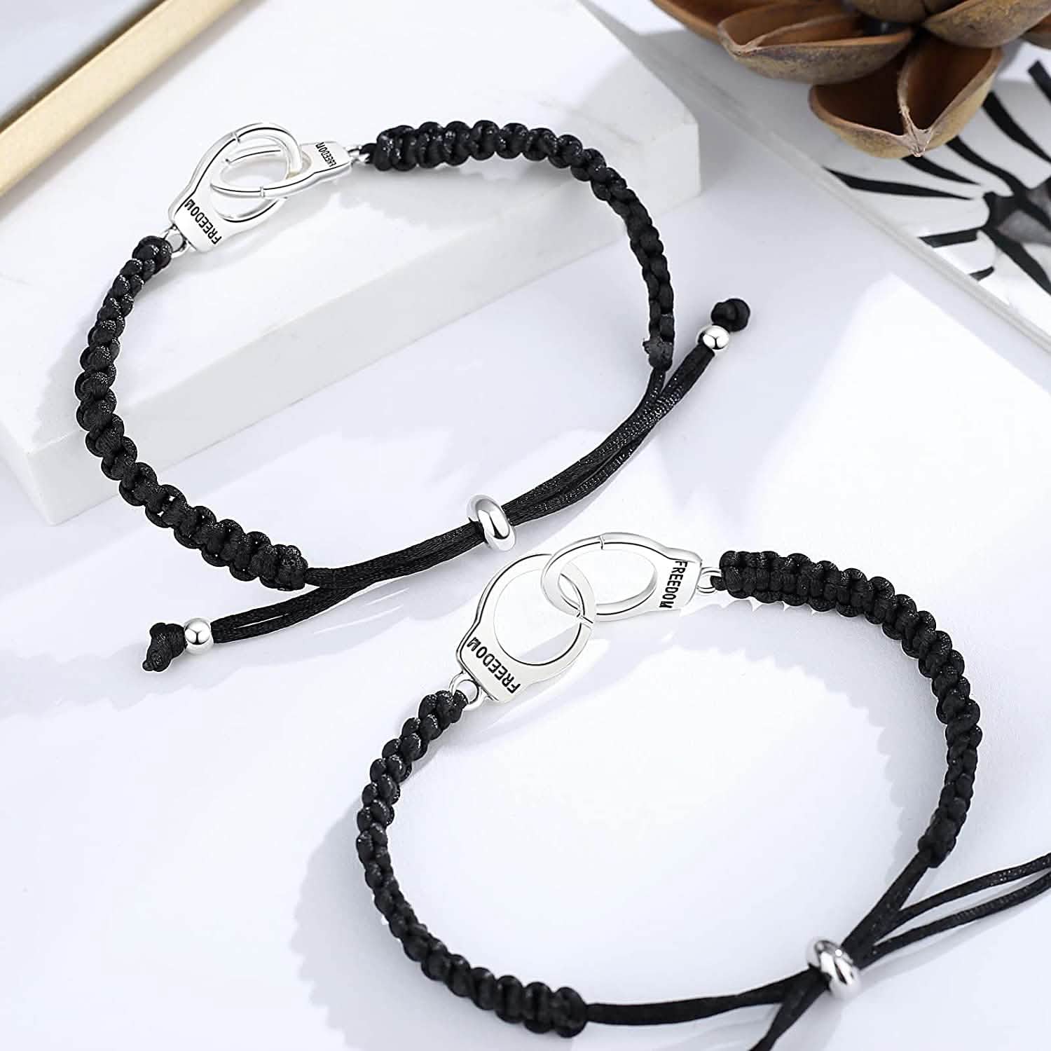 Partner in Crime Handcuff Friendship Bracelets