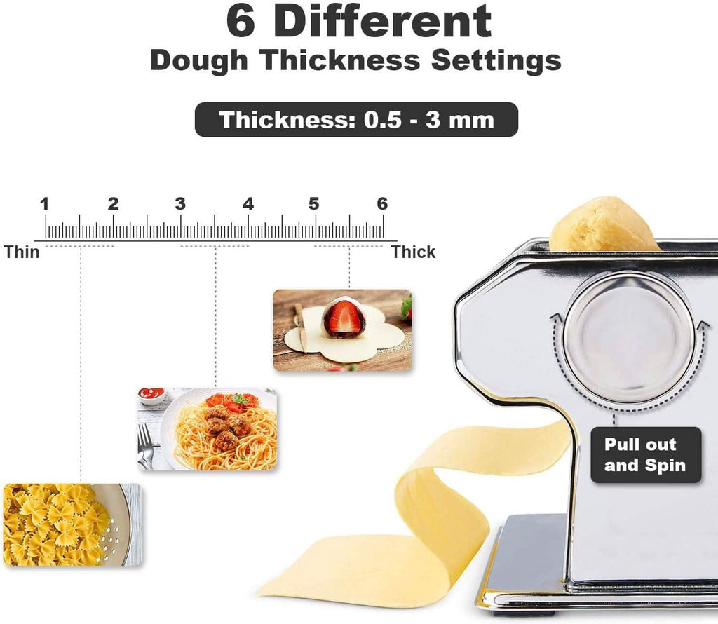 Pasta Maker Roller Machine Fettuccine